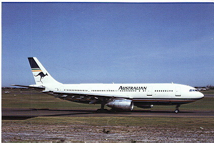 AK Australian - Airbus A300B4 #351