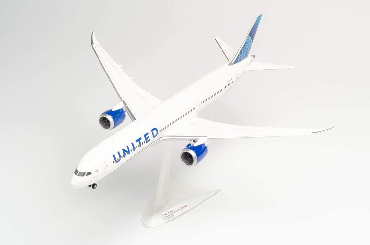 Herpa 570848 United Airlines Boeing 787-10 Dreamliner - new 2019 colors - N12010