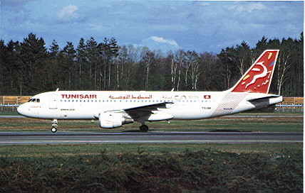 AK Tunisair - Airbus A320-200 #345