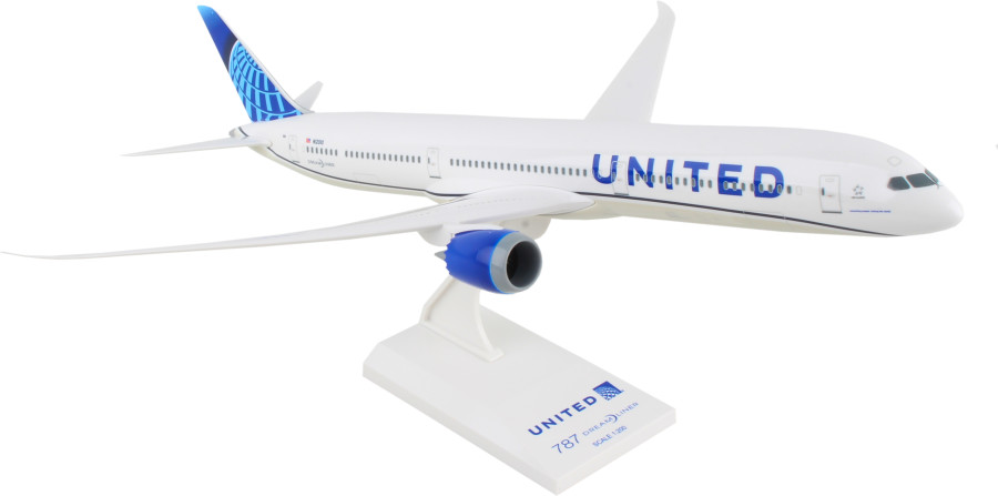Skymarks United Airlines Boeing 787-10 New Livery