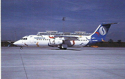 AK Sabena / DAT - Avro RJ 100 #342