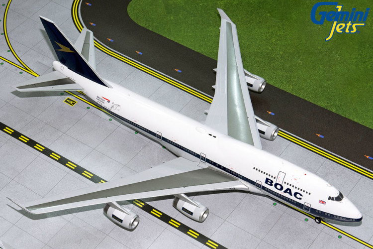 GEMINI200 Boeing 747-400 British Airways &quot;BOAC Retro Livery&quot; Scale 1/200 
