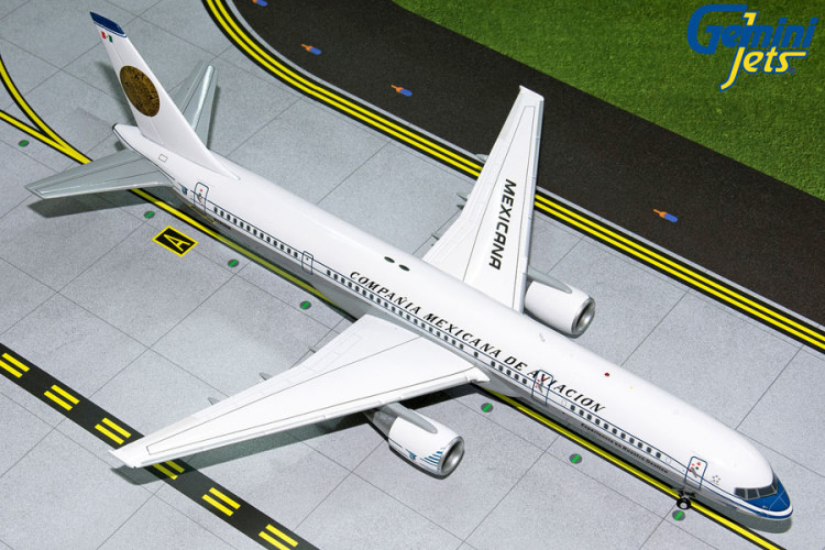 Gemini G2MXA806 Boeing 757-200 Mexicana &quot;Retro Livery&quot; Scale 1/200