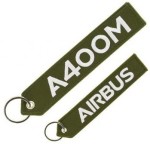 Airbus Schl&uuml;sselanh&auml;nger A400M &quot;remove before flight&quot;
