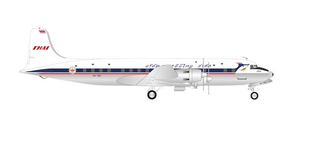 Herpa 570893 Thai Airways International Douglas DC-6B