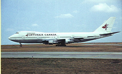 AK Fortuneair Canada - Boeing B-747-200 #313