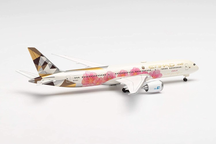 Herpa 534611 Etihad Airways Boeing 787-9 Dreamliner &ndash; A6-BLS &quot;Choose Japan&quot;