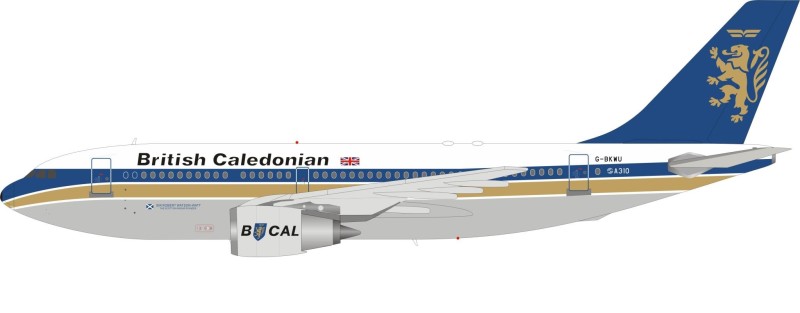 GeminiJets G2BCA912 Airbus A310-200 British Caledonian (1980s livery) 1/200
