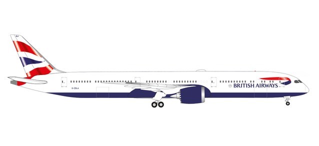 Herpa 534802 British Airways Boeing 787-10 Dreamliner &ndash; G-ZBLA