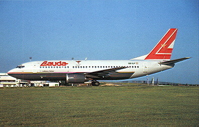 AK Lauda Air - Boeing B-737-300 #283