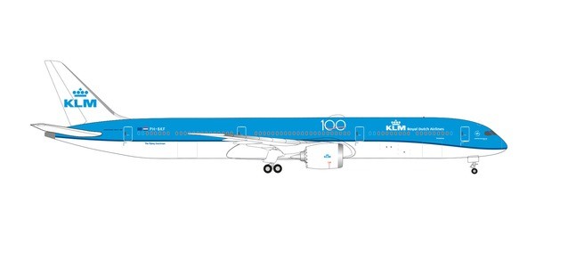 Herpa 535083 KLM Royal Dutch Airlines Boeing 787-10 Dreamliner, &quot;Sneeuwklokje / Snowdrop&quot;