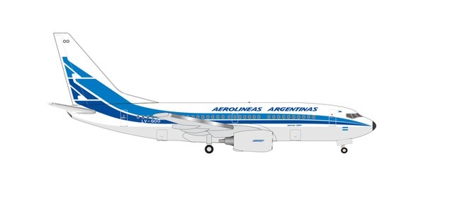 Herpa 534932 Aerolineas Argentinas Boeing 737-700 - 70th...