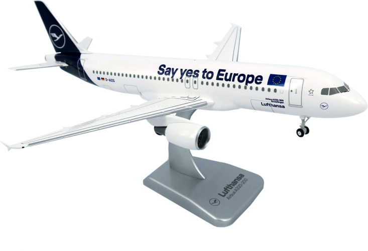 Limox Wings Lufthansa Airbus A320-200 &quot;Say yes to Europe&quot; | Neue Lufthansa LACKIERUNG |