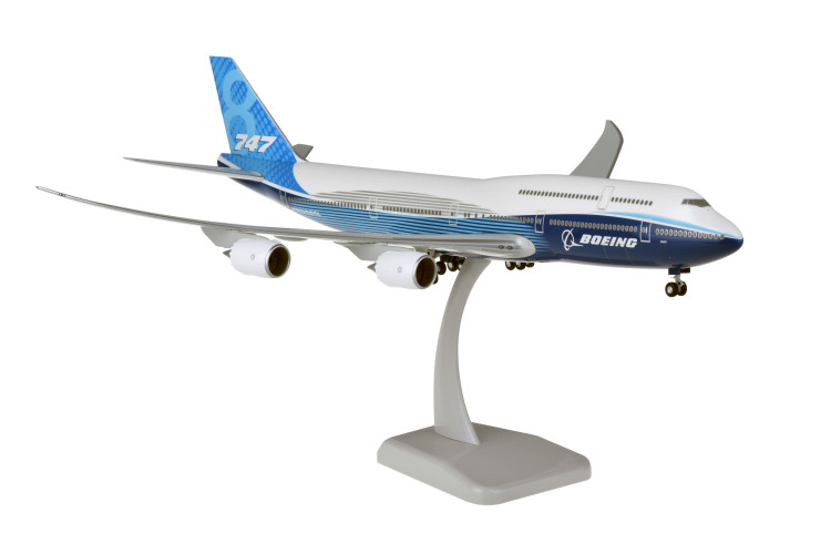 Hogan Boeing House Color Boeing 747-8 Blue New Livery 2019 Scale 1:200