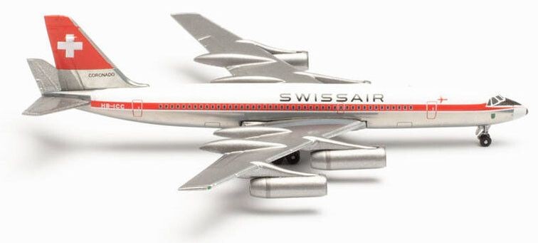 Herpa 535168 Swissair Convair CV-990 &ldquo;Coronado&rdquo; &ndash; HB-ICC &ldquo;St. Gallen&rdquo;