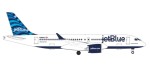 Herpa 535298 JetBlue Airbus A220-300 - &ldquo;Hops&rdquo; tail design &ndash; N3044J