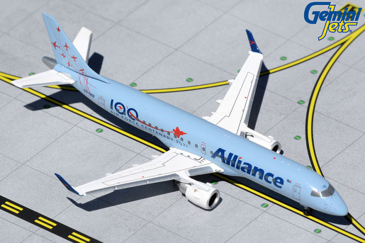 GeminiJets GJUTY2000 Embraer E-190 Alliance Airlines &quot;Air Force Centenary 2021&quot; VH-UYB Scale 1/400