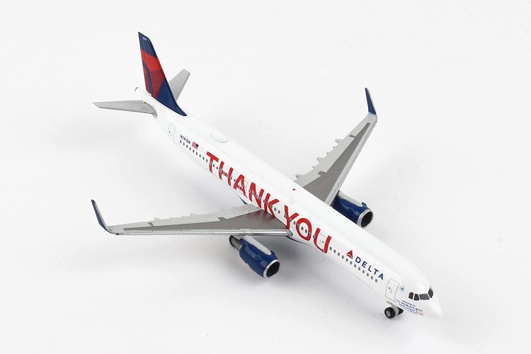 Herpa 535519 Delta Air Lines Airbus A321 &ldquo;Thank...