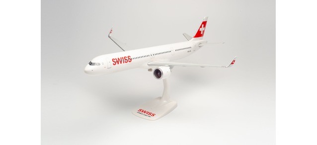 Herpa/Snap-Fit 613347 Swiss International Air Lines Airbus A321neo &ndash; HB-JPA &ldquo;Stoos&ldquo;