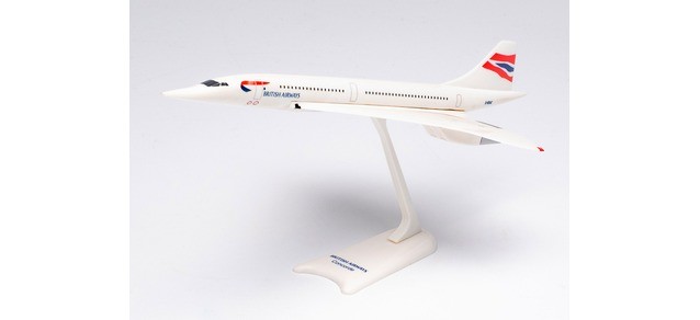 Herpa/Snap-Fit 613439 British Airways A&eacute;rospatiale-BAC Concorde &ndash; G-BOAC