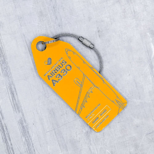 Aviationtag - Thomas Cook Airbus A330 - G-MLJL (yellow) -...
