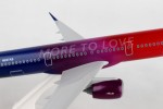 Skymarks Airbus A321neo Alaska Airlines &quot;More to Love&quot; Scale 1/150 