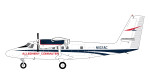 Gemini G2USA1033  De Havilland DHC-6-300 Twin Otter Allegheny Commuter/Atlantic City Airlines N102AC Scale 1/200