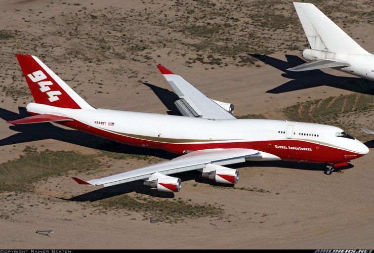 Hogan Boeing 747-400BCF Global Supertanker House Color...