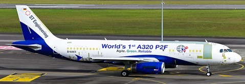 JC Wings Airbus A320P2F &quot;Worlds 1st A320&quot;...