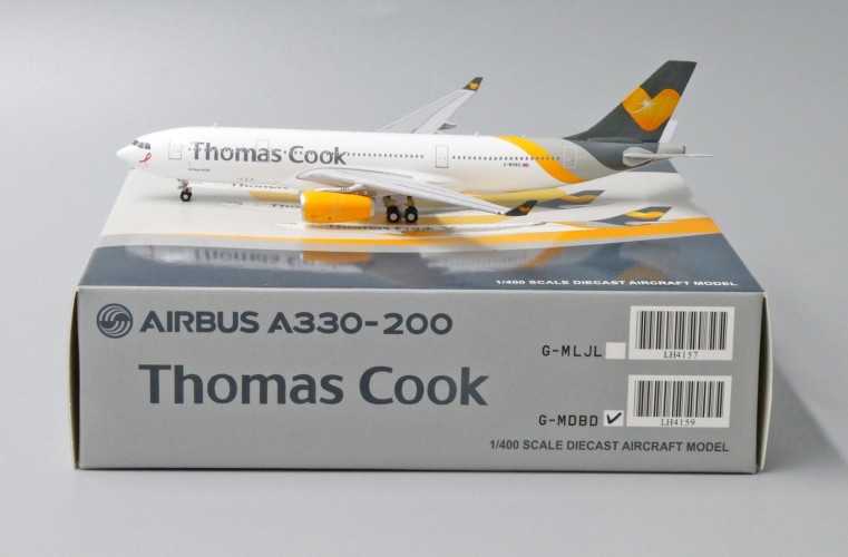 1:200 Herpa Wings Snap Fit 612999 Thomas Cook UK Airbus A330-200 