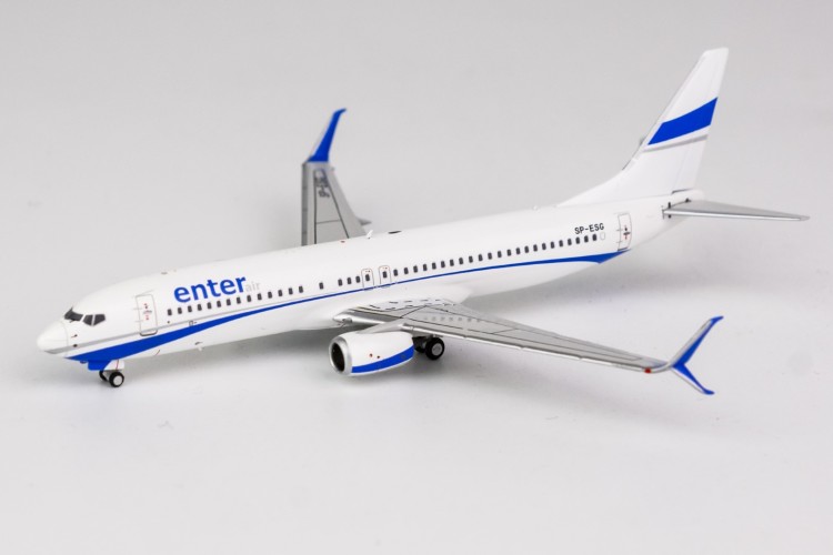 NG Model Boeing 737-800 Enter Air with scimitar winglets SP-ESG Scale 1/400