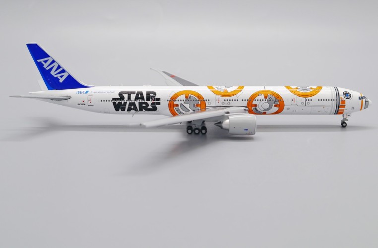 NG Mode Boeing 777-300ER All Nippon Airways &quot;Star Wars&quot; Flaps Down Version JA789A Scale 1/400