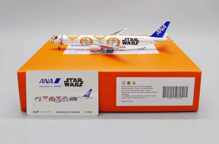 NG Model Boeing 777-300ER All Nippon Airways &quot;Star Wars&quot; JA789A Scale 1/400