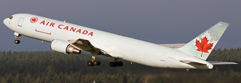 JC Wings Boeing 767-300BCF Air Canada Cargo C-FPCA Scale 1/400 