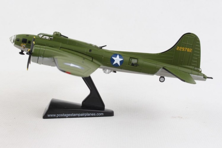 POSTAGE STAMP Boeing B-17F Flying Fortress Boeing Bee Scale 1/155 
