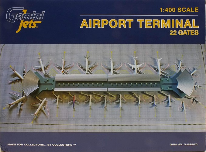 Gemini GJARPTC Deluxe Airport Terminal GeminiJets Scale...