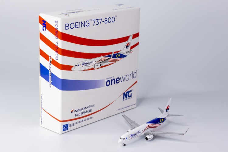 NG Model Boeing 737-800/w Malaysia Airlines...