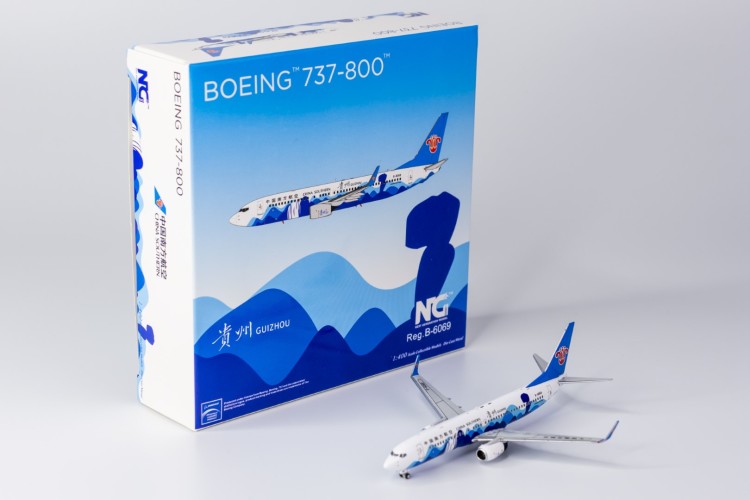 NG Model Boeing 737-800/w China Southern Airlines &quot;guizhou #2 livery&quot; B-6069 Scale 1/400