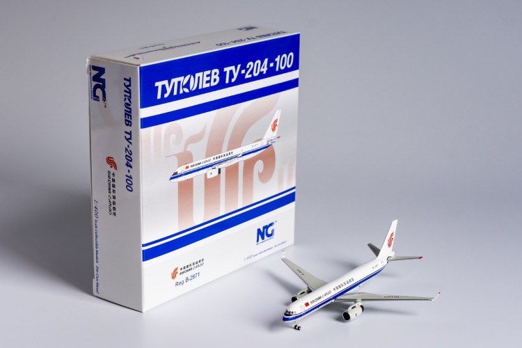 NG Model Tupolev Tu-204-120SE Air China Cargo B-2871 Scale 1/400