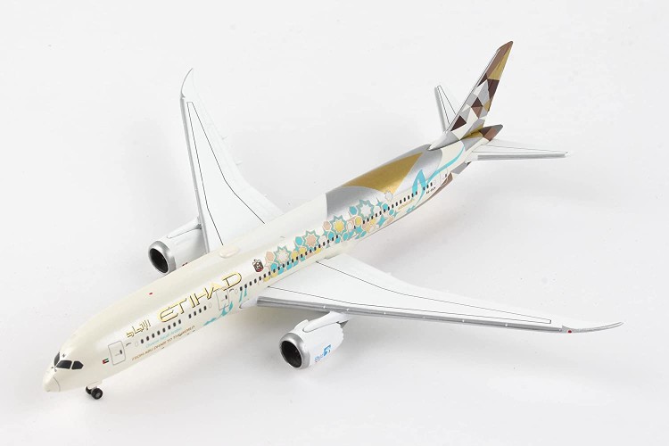 Herpa 535748 Etihad Airways Boeing 787-9 Dreamliner...