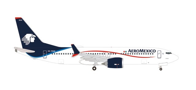 Herpa 535595 Aerom&eacute;xico Boeing 737 Max 8 &ndash;...