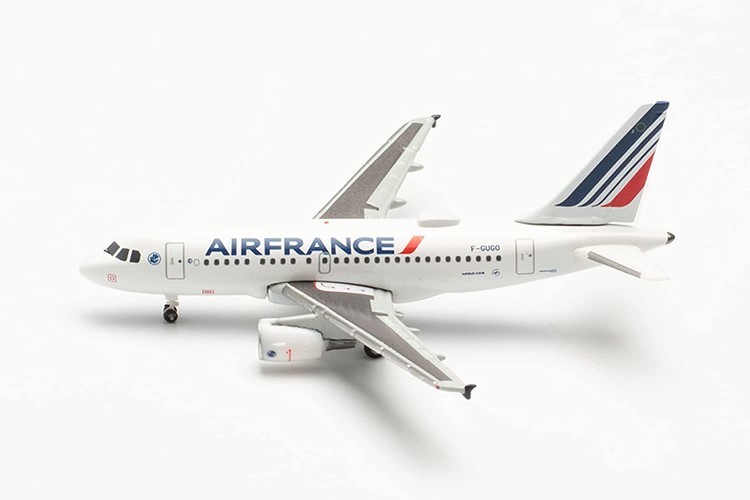 Herpa 535779 Air France Airbus A318 - 2021 livery &ndash;...