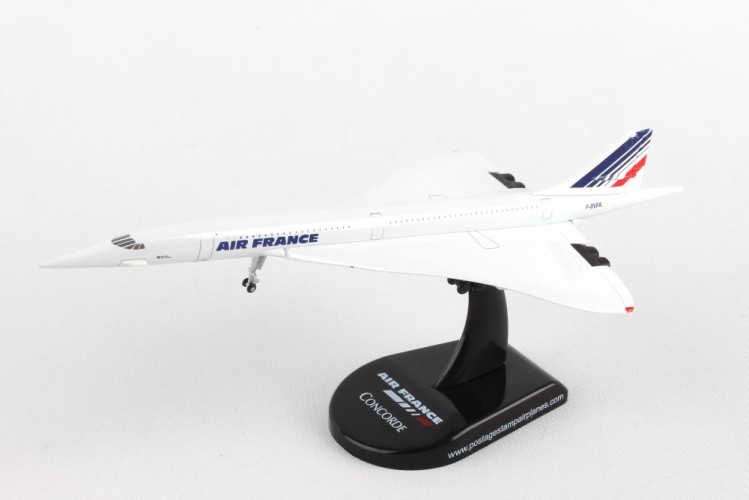 POSTAGE STAMP Concorde Air France Scale 1/350