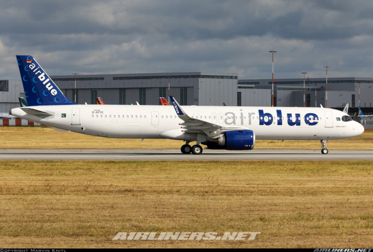 Hogan Airbus A321neo airblue AP-BOE Scale 1:200
