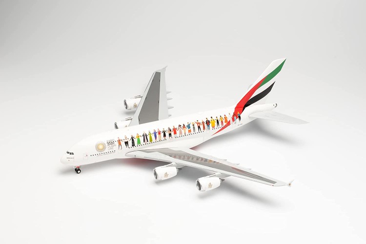 Herpa 571692 Emirates Airbus A380 &ldquo;Year of...