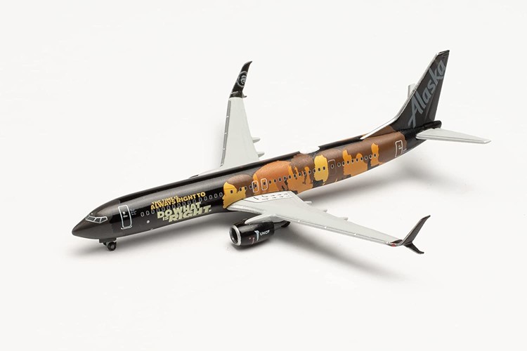Herpa 535922 Alaska Airlines Boeing 737-900 &ldquo;Our...