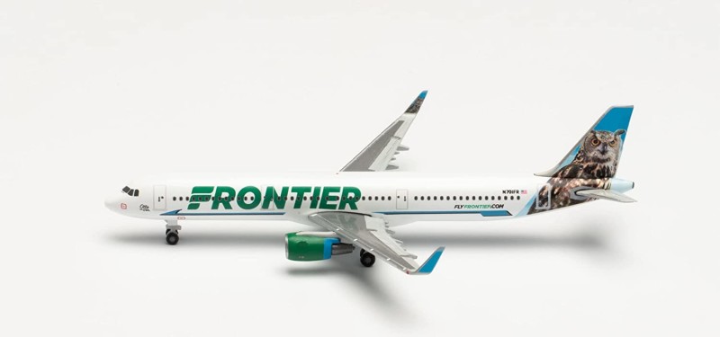 Herpa 535830 Frontier Airlines Airbus A321 &ndash; N701FR...