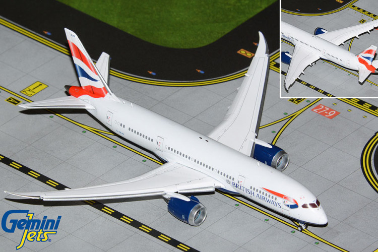 GeminiJets GJBAW2107F Boeing 787-8 British Airways Flaps...