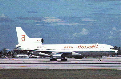 AK Faucett Peru - Lockheed L-1011 #166