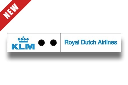 KLM Logo Snap Tag  / Bag Tag